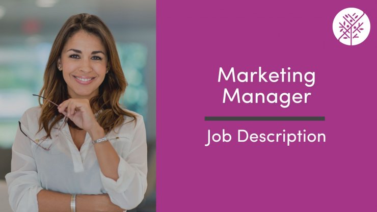 Marketing Manager Job Description