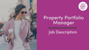 Property Portfolio Manager Job Description