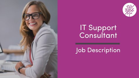 IT Support Consultant Job Description